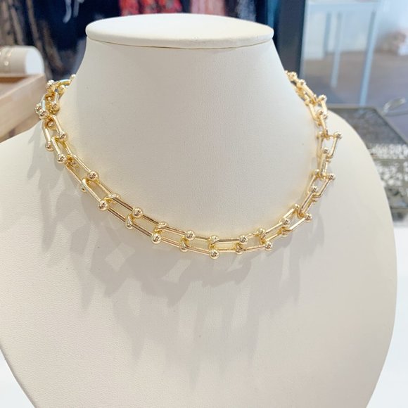 The Wild Clover Jewelry - ❌SOLD OUT❌ DAKOTA GOLD CHAIN LINK NECKLACE